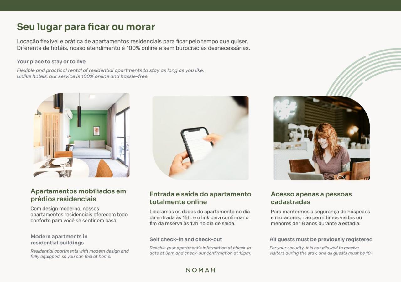 Nomah - Aptos Por Temporada No Anhembi São Paulo Extérieur photo